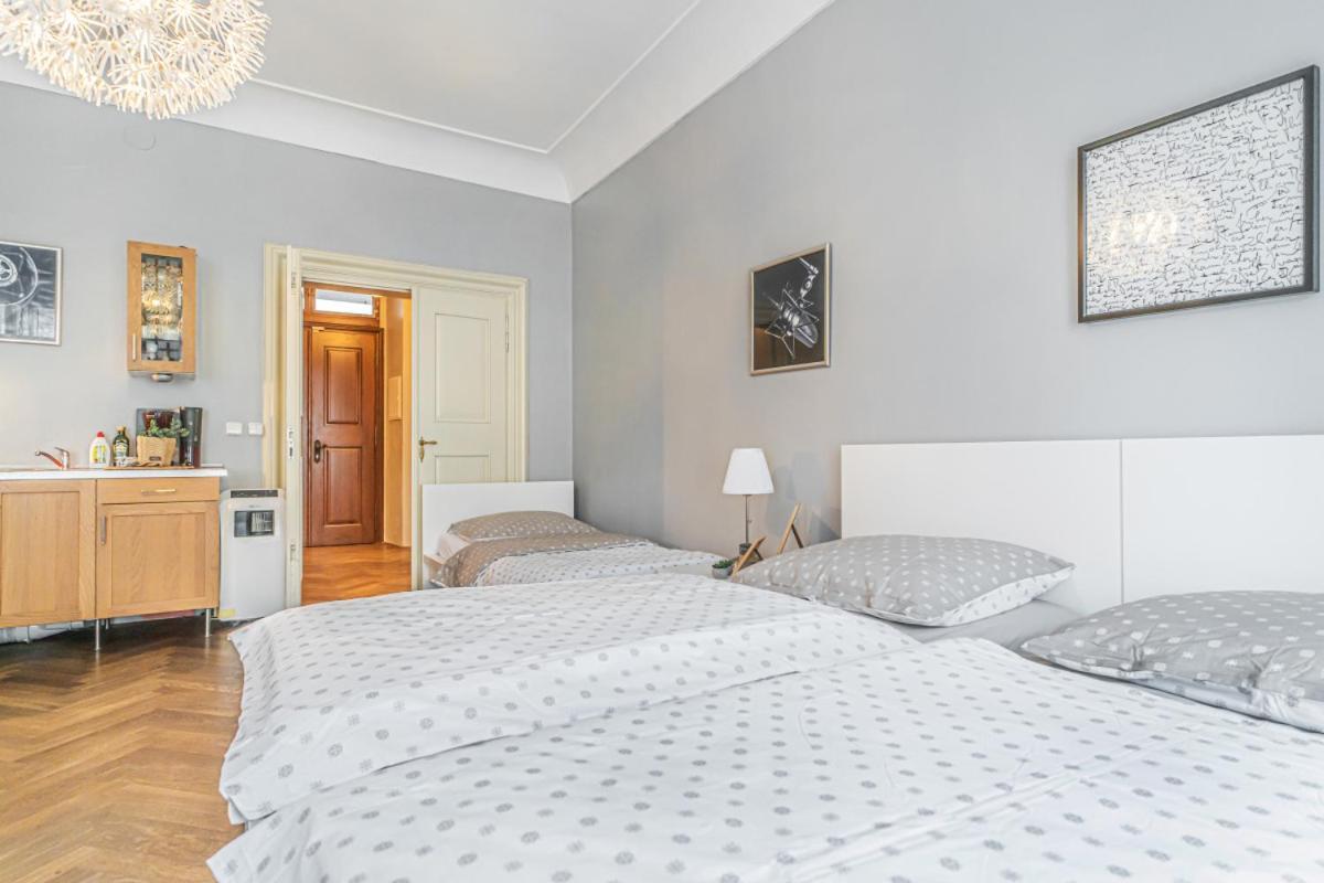 Bright Studio Close To Charles Bridge And Prague Castle Apartman Kültér fotó